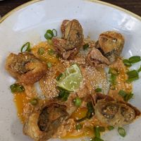 Dumplings at Fresh on Crawford in Toronto