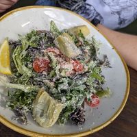 Artichoke salad at Fresh on Crawford in Toronto