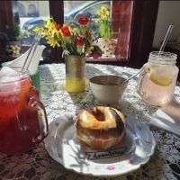   at Donuterie in Prague