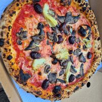 Vegan Carciofo at Cantuccio in Tunbridge Wells