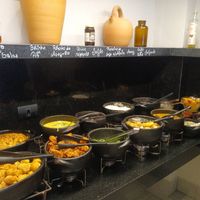 Buffet at Pierre Vegetariano in Curitiba
