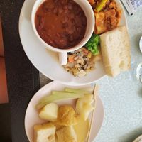 Rajmah, pasta, fondue at Cha Lounge in Taipei