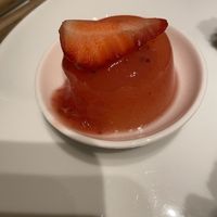 Strawberry mousse   at Cha Lounge in Taipei