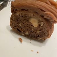 Choc nut cake   at Cha Lounge in Taipei