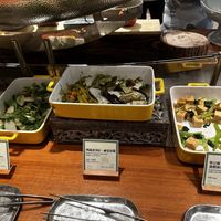 Vegan side dishess  at Cha Lounge in Taipei