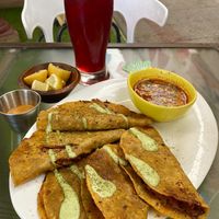 Quesabirrias  at El Comal Chilango in Santiago