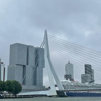 Prachtig uitzicht op de Maas   at Hotel New York in Rotterdam