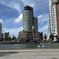Vegan poke bowl gegeten bij hotel New York   at Hotel New York in Rotterdam