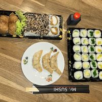 Vegan sushi  at Mr. Sushi in Alkmaar