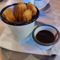 Churros at Club Mexicana - Spitalfields in East London
