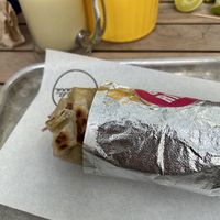 Burrito  at Club Mexicana - Spitalfields in East London