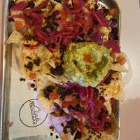 Loaded nachos  at Club Mexicana - Spitalfields in East London