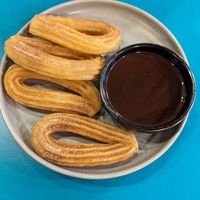 Churros at Club Mexicana - Spitalfields in East London
