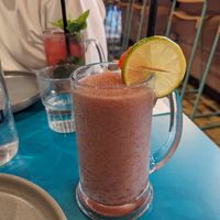 non-alcoholic frozen cocktail at Club Mexicana - Spitalfields in East London