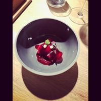 First dessert  at Elmira in Zurich