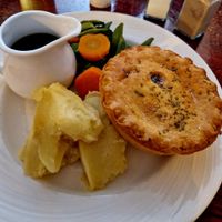 Really amazing pie and mash 😍 at The Red Lion in Badlesmere