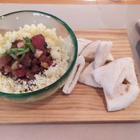 Chutney de berenjena at El Perro de San Roque in Aguilar De Campoo