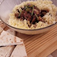 Chutney de berenjena at El Perro de San Roque in Aguilar De Campoo