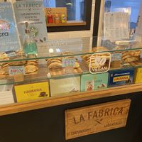 All the vegan options   at La Fábrica - Empanadas Argentinas - Plaça Llana in Barcelona