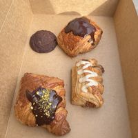 Yummy pastries   at Houlden's Rise Above in Tucson