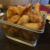 Cipolla di Tropea in tempura   at Cheers Birreria Gourmet in Turin