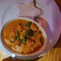 Tofu red curry at Asian Fusion Kitchen in Morganton