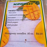Mango noodles at Mangosay in Oakland