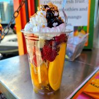 Mango parfait at Mangosay in Oakland