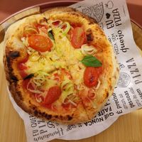 Alho poró vegana at Casa Dali Pizzas in Londrina