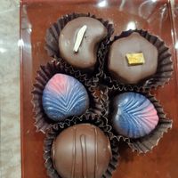 So far the chocolate peanut butter is my favorite 😋 at Chocolate Man in Lake Forest Park