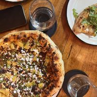 Mozarella delicioso  at Pizzeria Distrito Vegano in Merida