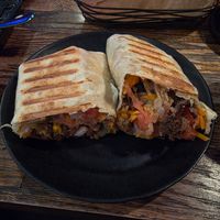 BBQ Vegan Burrito at Cantina 52 in Crystal Lake