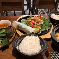 Excellent vegetarian choices at Oriana Restaurant in Hanoi