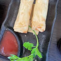 Spring rolls   at Bambù Restaurant in Naples
