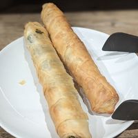 Vegan børek at Backstube Tromsoe in Tromsoe