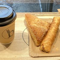 Pastries and coffee    at Backstube Tromsoe in Tromsoe