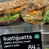 sandwich  at Backstube Tromsoe in Tromsoe