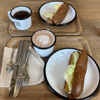 Vegan grilled cheezy   at Wild & The Moon - Arnold Schönberglaan in Amsterdam