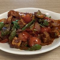 Tofu Chilly  (Spelled that way :))  at The White Lotus Cafe - Gairidhara in Kathmandu