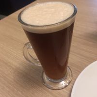 Peach Kombucha  at The White Lotus Cafe - Gairidhara in Kathmandu