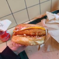 Chicken burger at Tastebuds in Antwerpen