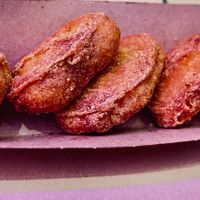 Vegan kibbeling (tartaarsaus niet op de foto) at Tastebuds in Antwerpen