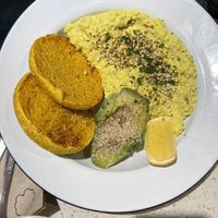 Avocado tofuu  at Casa Nueza in Buenos Aires