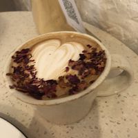 Chai latte   at Casa Nueza in Buenos Aires