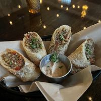 BOUDIN EGG ROLLS
"Sausage", dirty rice, trinity, house remoulade  at La Setima Club in Tampa