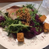 Vegan dish in winter 2023  at Diploid in Lyon