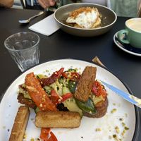 Veggie Toast  at Diploid in Lyon