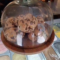 Walnut cookie at Scoop 'n Dough in Cascais