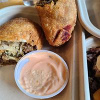 Seitan pastrami egg roll at Pow Pow - I St NW  in Washington