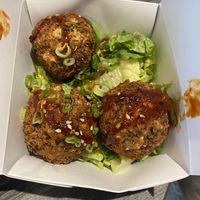 Taiwanese fried mozzarella croquettes   at Pow Pow - I St NW  in Washington